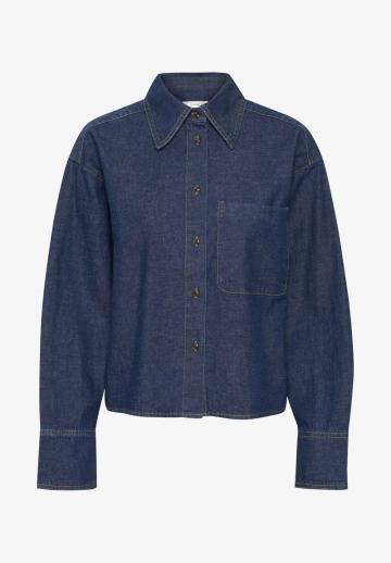 Джинсовая блузка