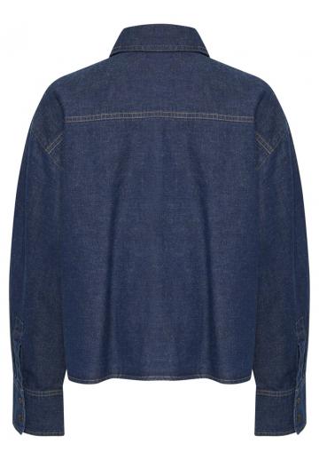 Джинсовая блузка