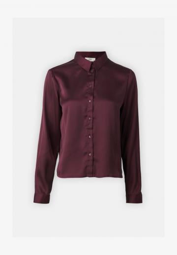 Атласная блузка