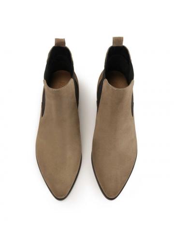 Полусапожки на высоком каблуке