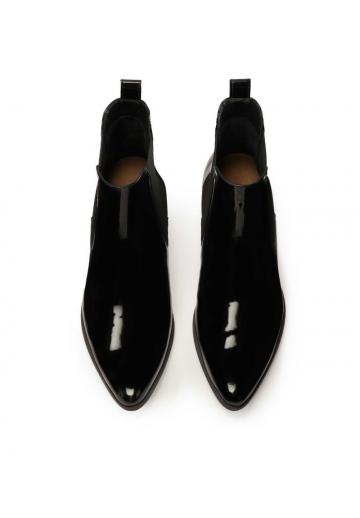 Полусапожки на высоком каблуке