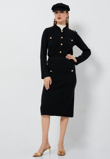 Вязаная юбка