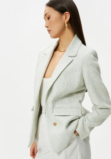 Блейзер с накладными карманами