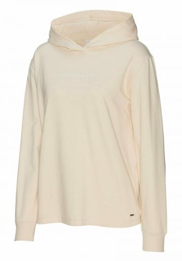 Пуловер с капюшоном