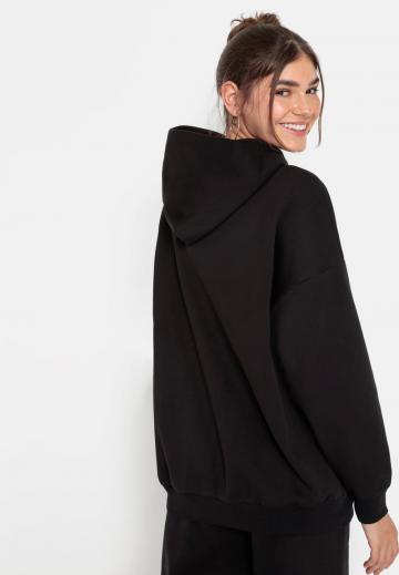 Пуловер с капюшоном