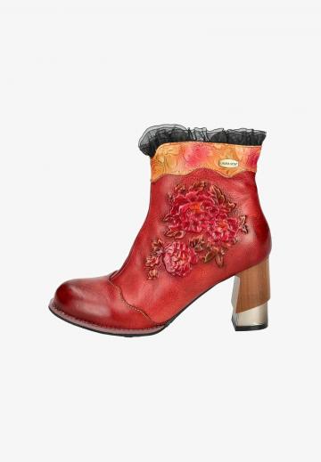 Полусапожки на высоком каблуке