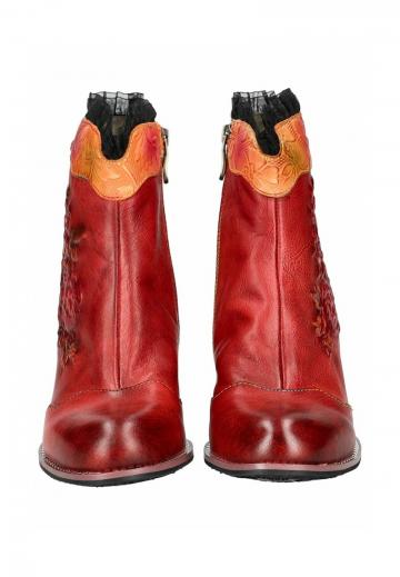 Полусапожки на высоком каблуке