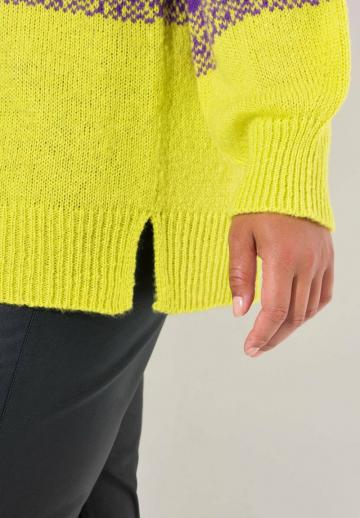 Длинный пуловер