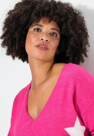 Длинный пуловер