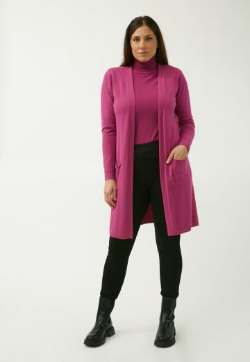 Длинный жилет