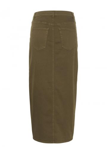 Юбка с накладными карманами