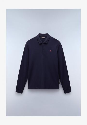 Поло с длинным рукавом