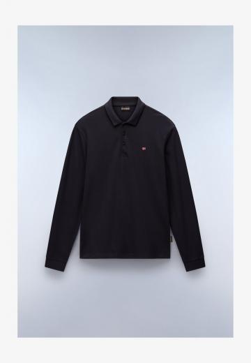 Поло с длинным рукавом