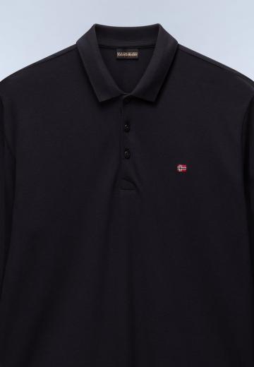 Поло с длинным рукавом