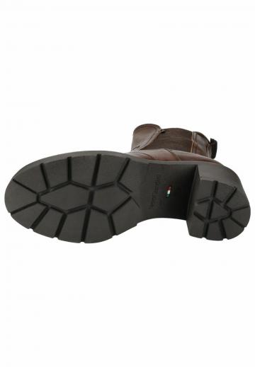 Полусапожки на высоком каблуке