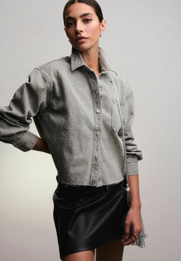 Джинсовая жилетка