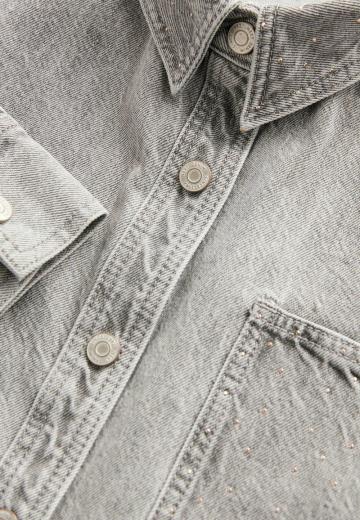 Джинсовая жилетка