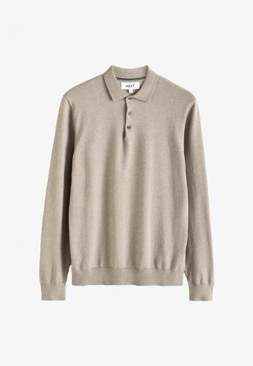 Поло с длинным рукавом