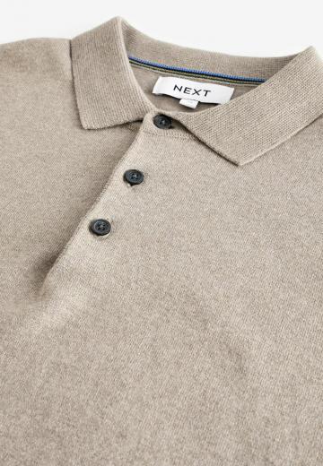 Поло с длинным рукавом