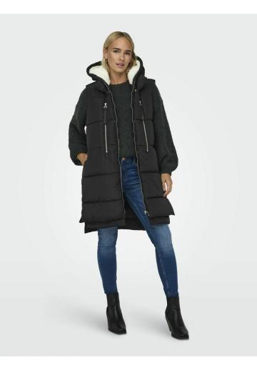 Длинный жилет