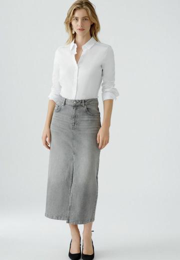 Атласная блузка