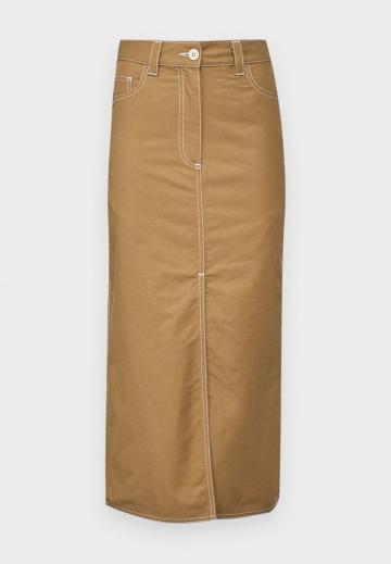 Юбка с накладными карманами