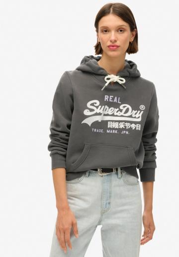 Пуловер с капюшоном