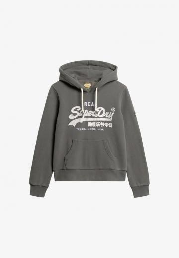 Пуловер с капюшоном