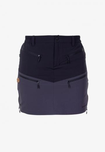 Юбка с накладными карманами