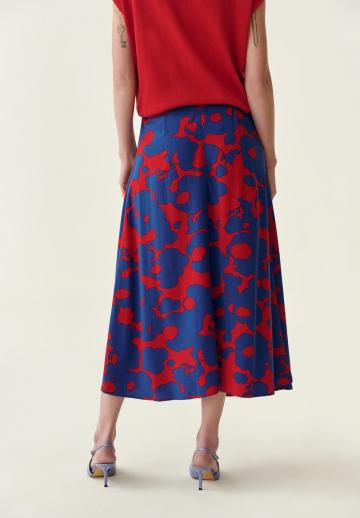 Вязаная юбка