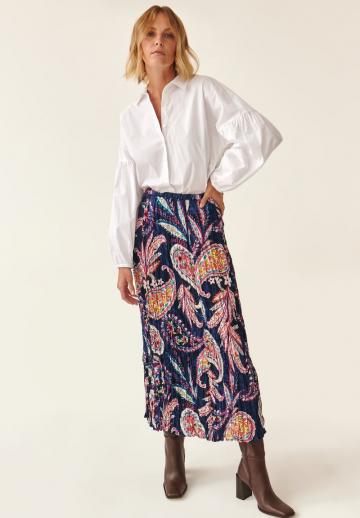 Вязаная юбка