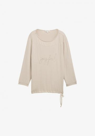 Майка с рукавом три четверти