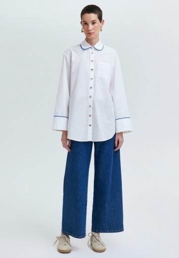 Длинная блузка