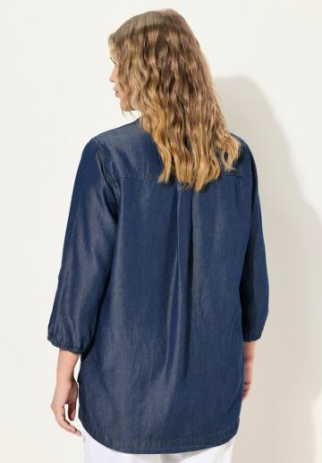 Джинсовая блузка