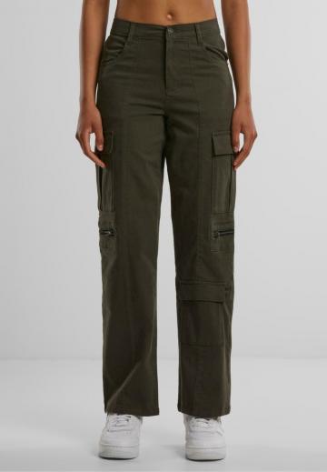 Юбка с накладными карманами