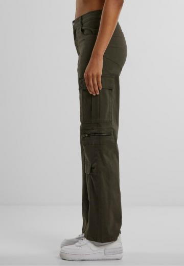 Юбка с накладными карманами