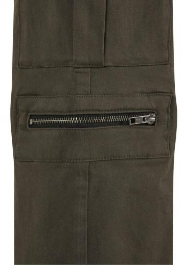 Юбка с накладными карманами