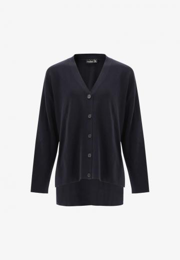 Длинный жилет