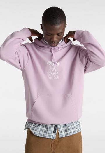 Пуловер с капюшоном