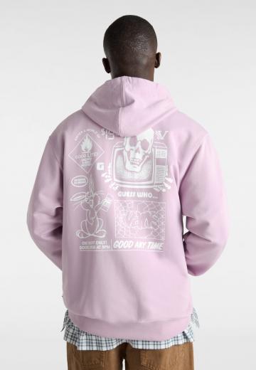 Пуловер с капюшоном