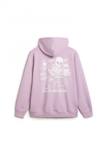 Пуловер с капюшоном