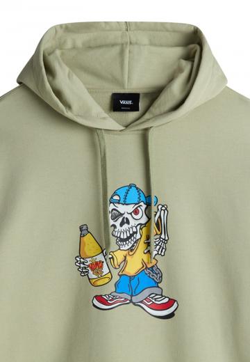 Пуловер с капюшоном