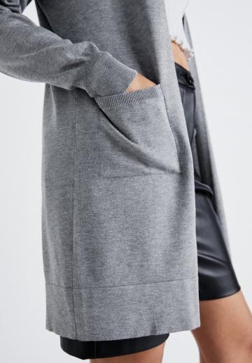 Длинный кардиган