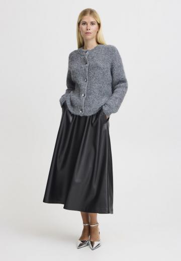Кожаная юбка