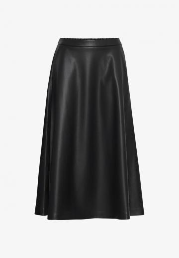 Кожаная юбка