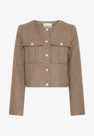 Блейзер с накладными карманами