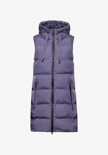 Длинный жилет