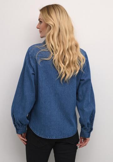 Джинсовая блузка