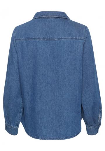 Джинсовая блузка