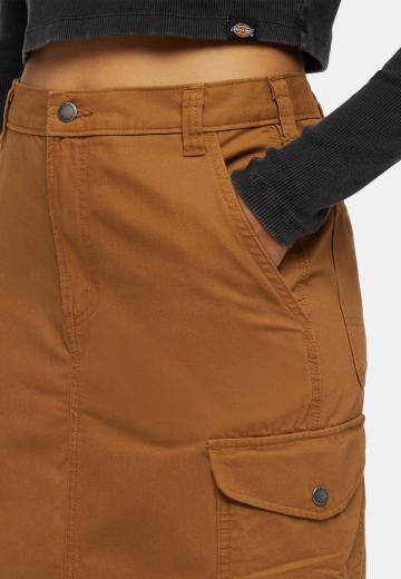 Юбка с накладными карманами